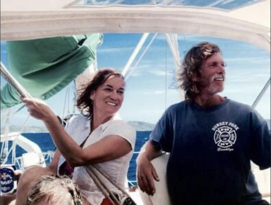 John and Debbie aboard Sweet Surrender, from their original gallery